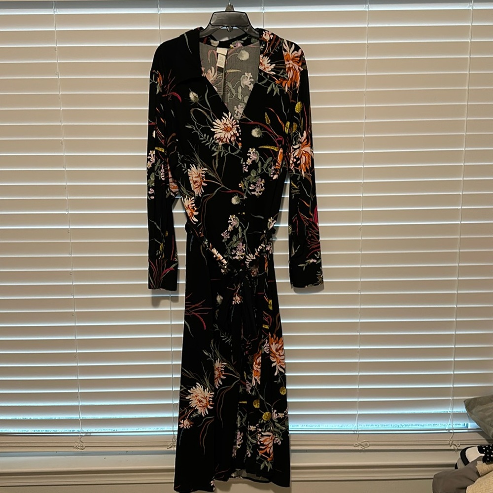 Long floral dress